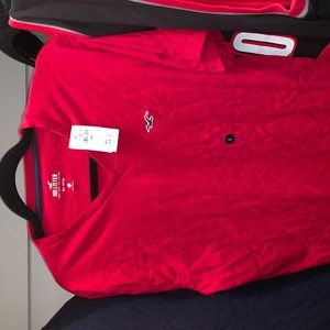 NEW Hollister V-Neck T-Shirt Mens "L"